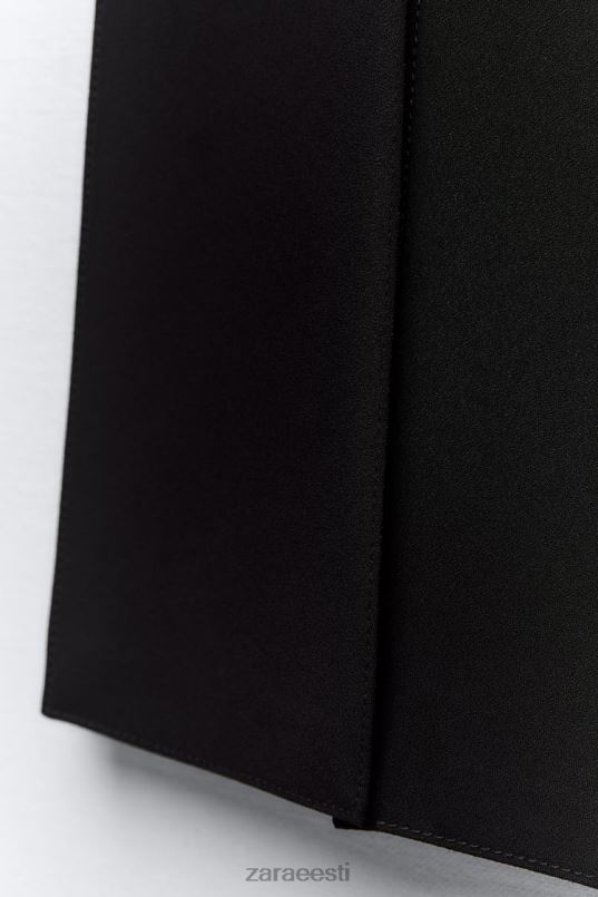 Zara ribadega midiseelik naised must Riietus 42F0H690