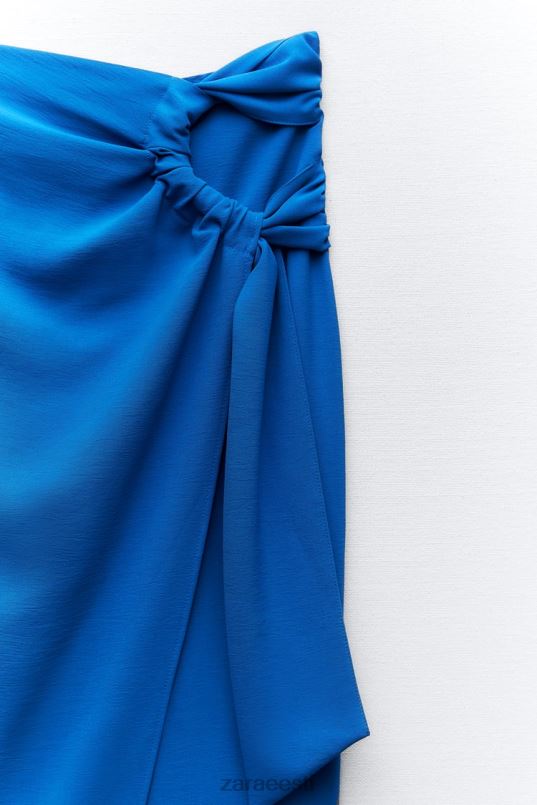 Zara rusikas midi seelik naised koobalt Riietus 42F0H703