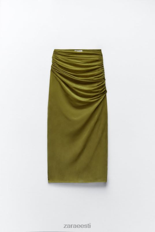 Zara rusikas organzast midiseelik naised heleroheline Riietus 42F0H692