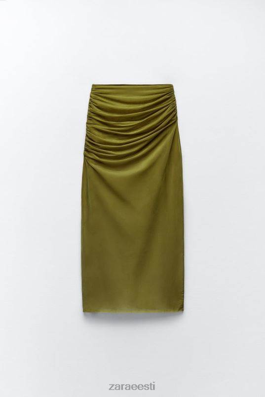 Zara rusikas organzast midiseelik naised heleroheline Riietus 42F0H692