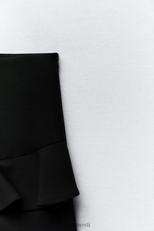 Zara sasitud skort naised must Riietus 42F0H589