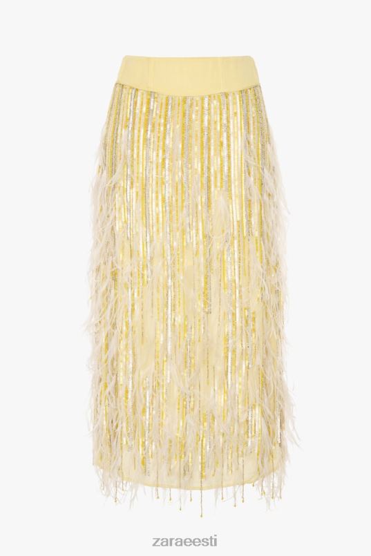 Zara sulgedega kristallseelik piiratud väljaanne naised kollane Riietus 42F0H722