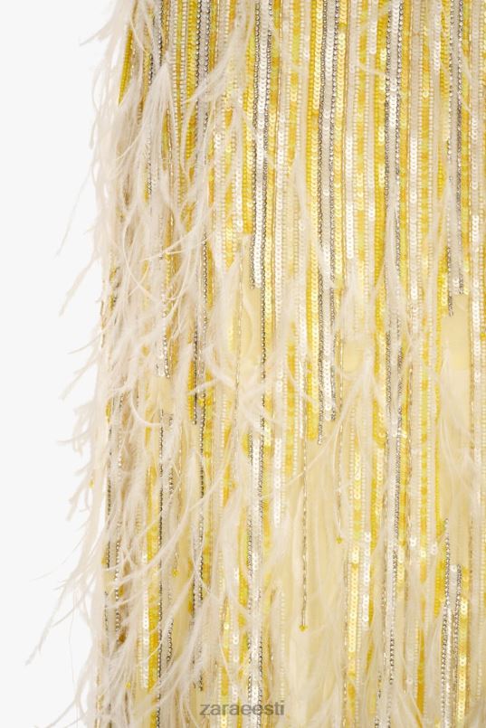 Zara sulgedega kristallseelik piiratud väljaanne naised kollane Riietus 42F0H722