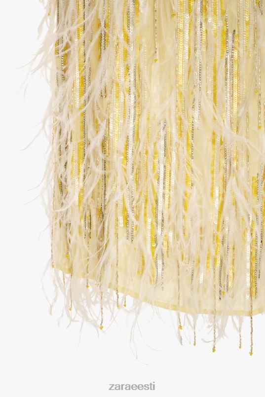 Zara sulgedega kristallseelik piiratud väljaanne naised kollane Riietus 42F0H722