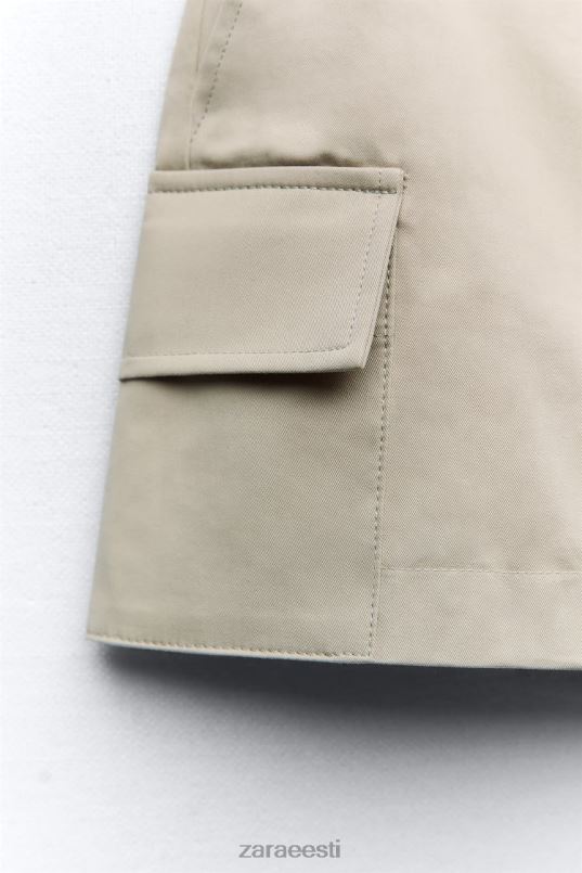 Zara taskuskort naised tuhk Riietus 42F0H623