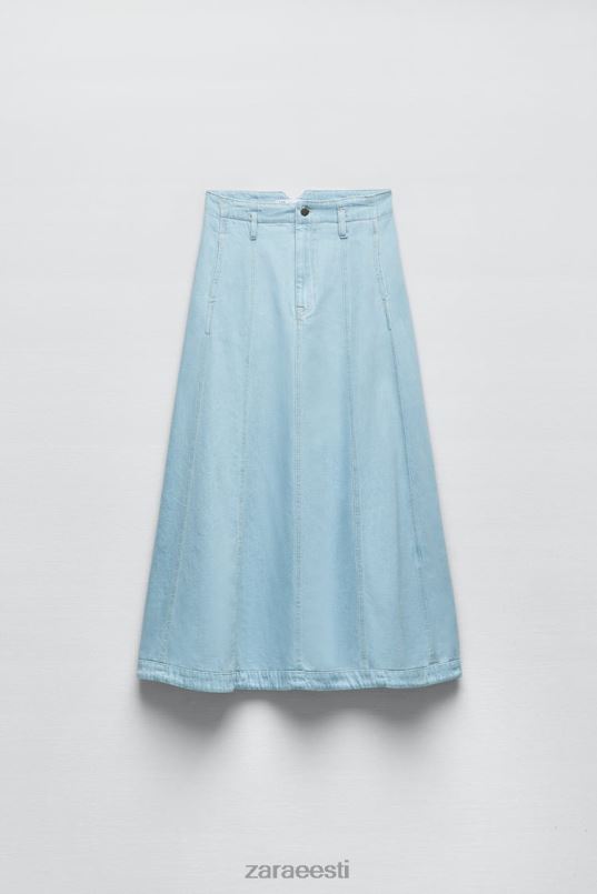 Zara z1975 teksaseelik naised keskmine sinine Riietus 42F0H691