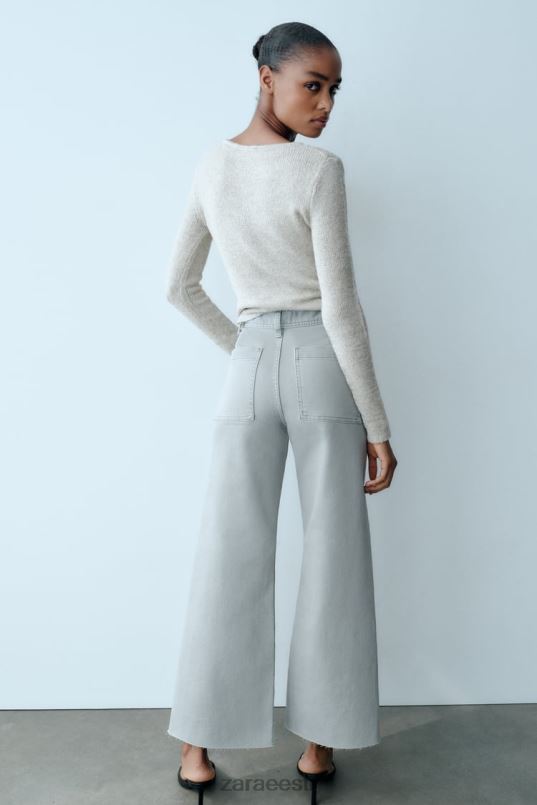 Zara zw the dreed flare teksad naised hall Riietus 42F0H516