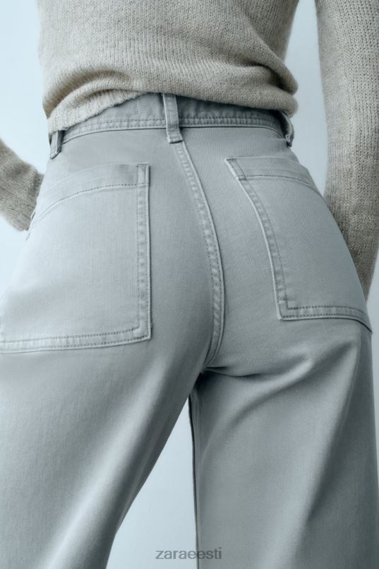 Zara zw the dreed flare teksad naised hall Riietus 42F0H516