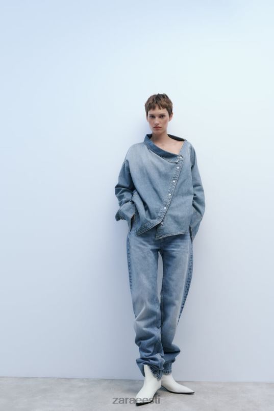 Zara kassipoja kontsaga poolsaapad naised valge jalatsid 42F0H730