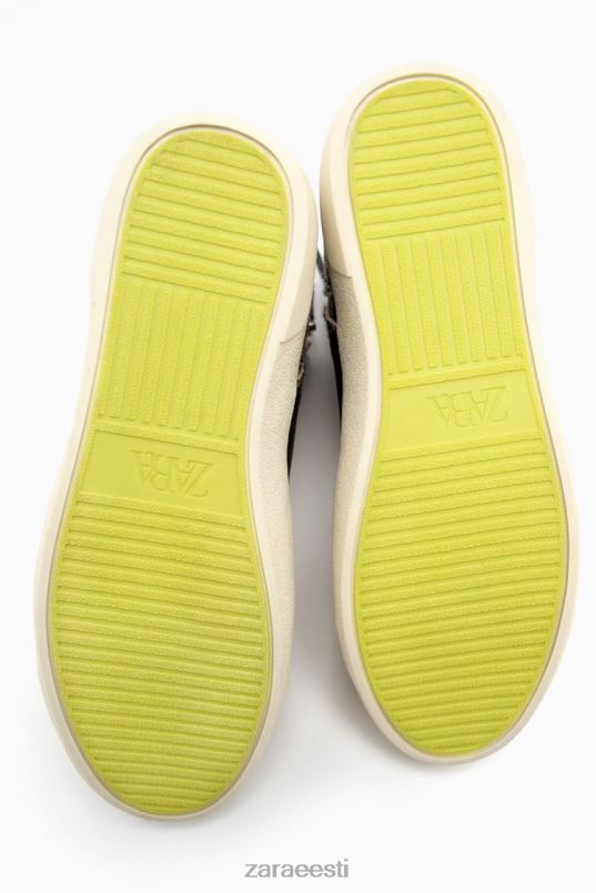 Zara loomamustriga nahast kõrged tossud naised leopard jalatsid 42F0H733