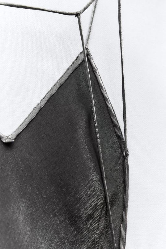 Zara fooliumkleit naised hõbedane Riietus 42F0H933