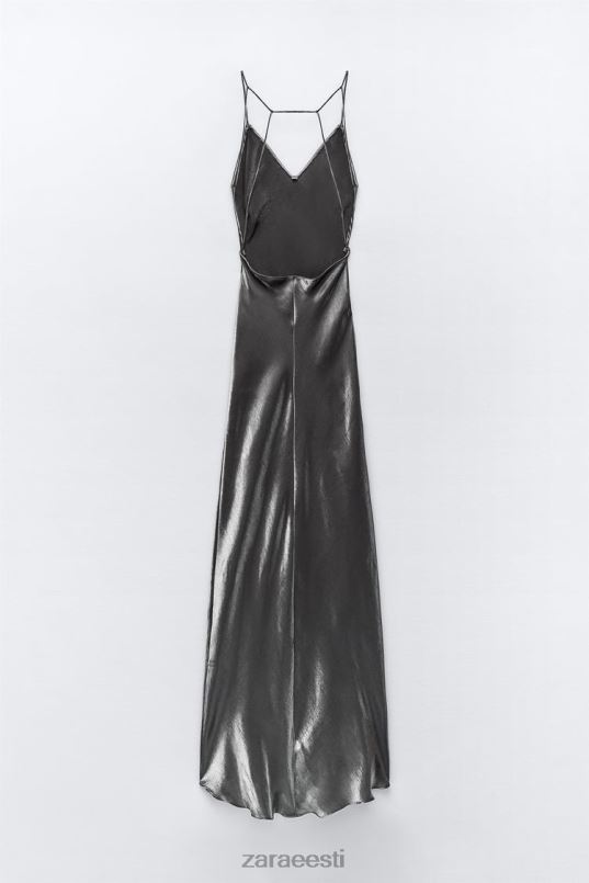 Zara fooliumkleit naised hõbedane Riietus 42F0H933