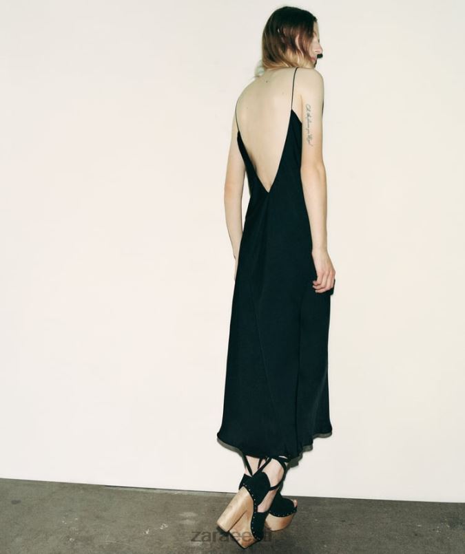 Zara libisemiskleit naised must Riietus 42F0H833