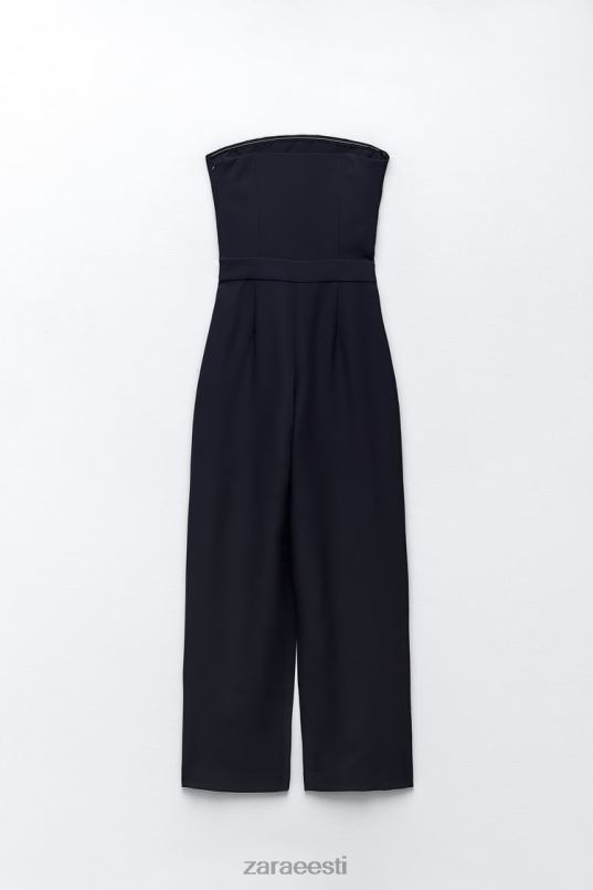 Zara pikad sarongpüksid naised mereväe sinine Riietus 42F0H225