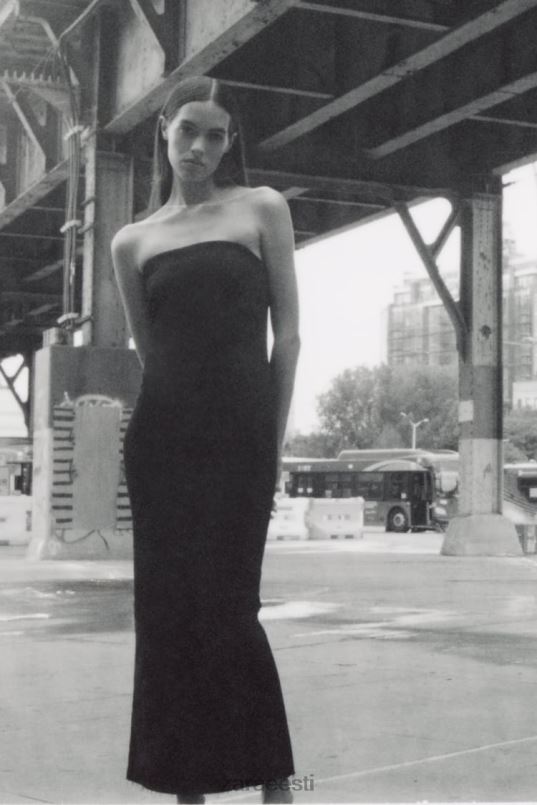 Zara zw paelteta teksakleit naised must Riietus 42F0H237