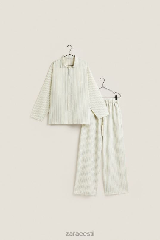 Zara õhukeste triipudega särk naised vanilje Riietus 42F0H1797