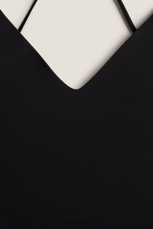 Zara lahtise seljaga ujumistrikoo naised must Riietus 42F0H1823