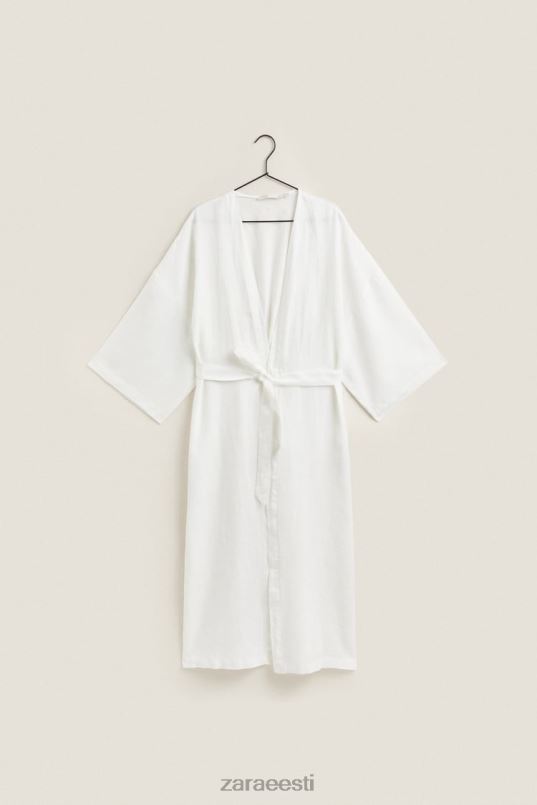 Zara linane rüü naised ekru Riietus 42F0H1818