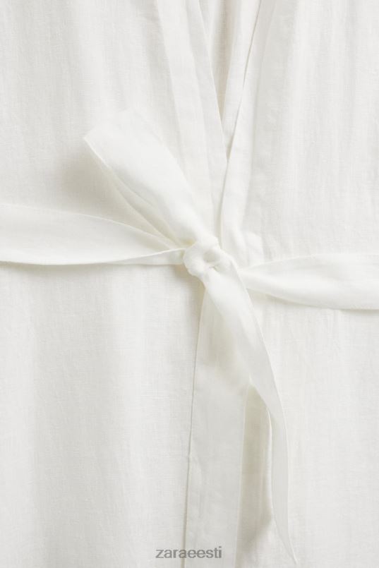 Zara linane rüü naised ekru Riietus 42F0H1818