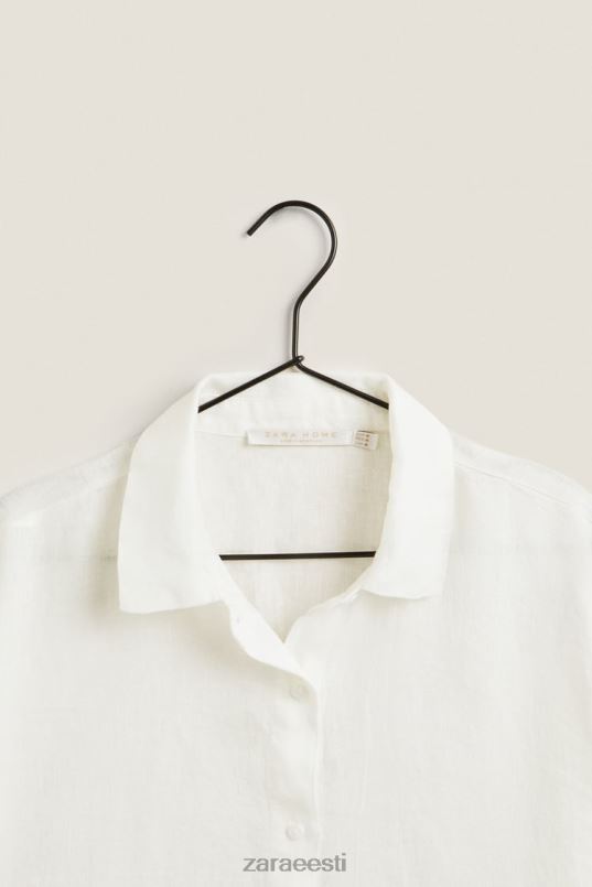 Zara linane särk naised ekru Riietus 42F0H1814