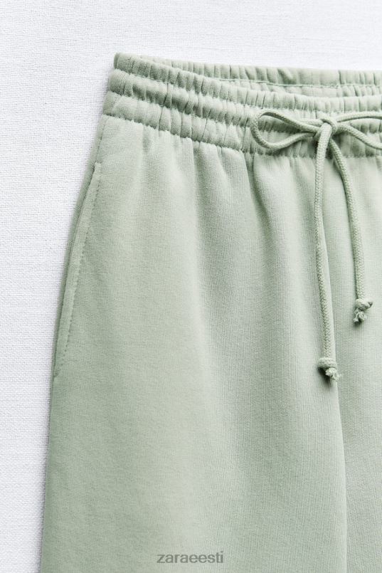 Zara põhilised jooksupüksid naised mereroheline Riietus 42F0H944