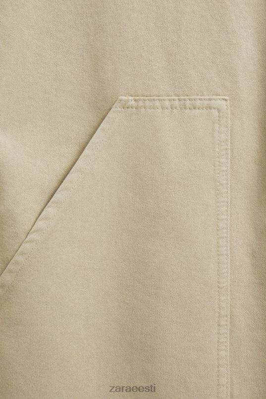 Zara pikkade varrukatega aiakombinesoon naised tumebeež Riietus 42F0H1820