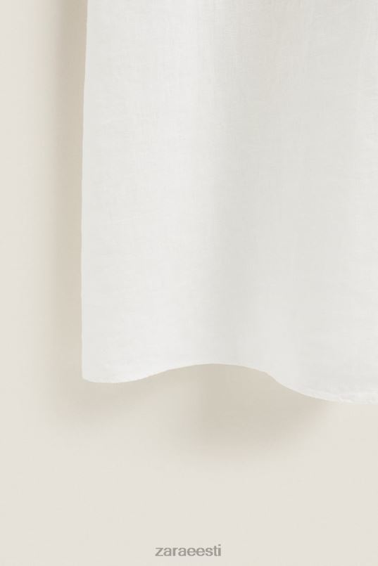 Zara rihmaga linane öösärk naised ekru Riietus 42F0H1817