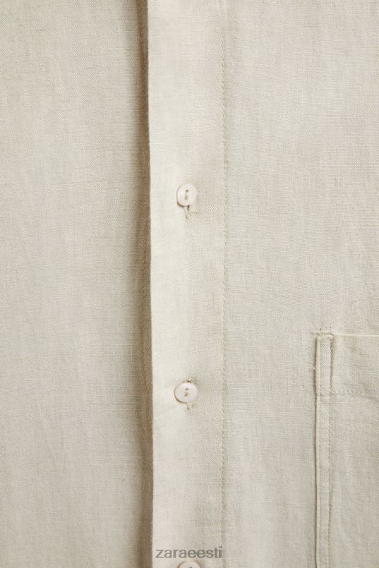 Zara särk kleit naised helebeež Riietus 42F0H1819