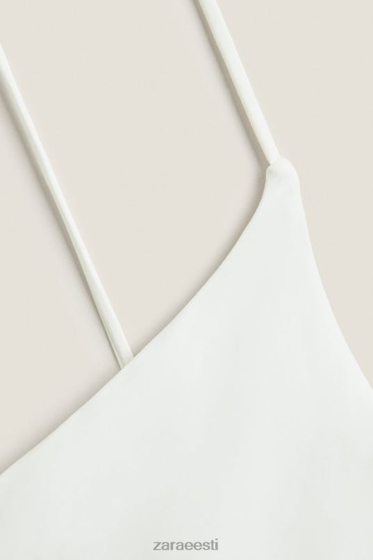 Zara tavaline ujumistrikoo naised ekru Riietus 42F0H1822