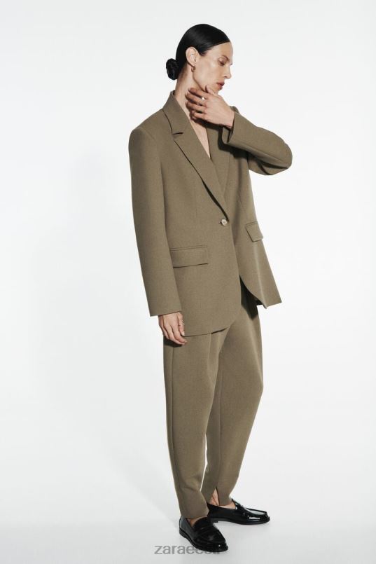 Zara haamerpüksid naised khaki Riietus 42F0H905