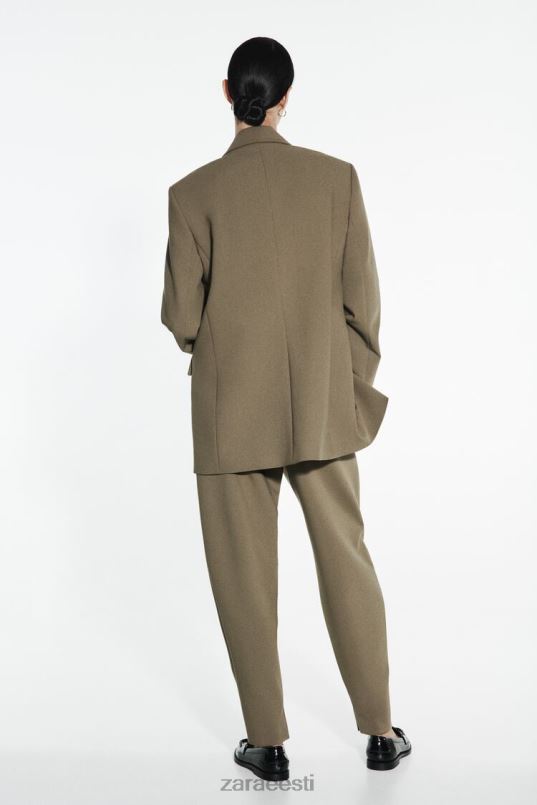 Zara haamerpüksid naised khaki Riietus 42F0H905