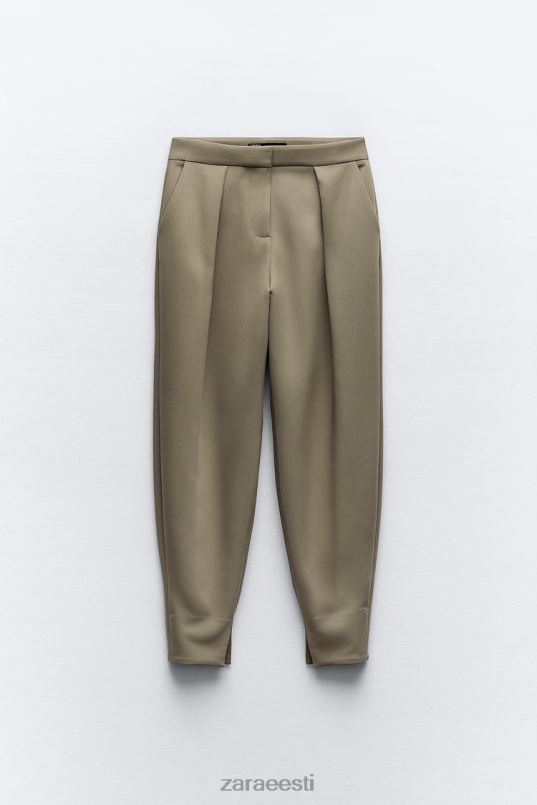 Zara haamerpüksid naised khaki Riietus 42F0H905