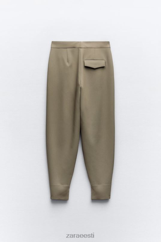 Zara haamerpüksid naised khaki Riietus 42F0H905