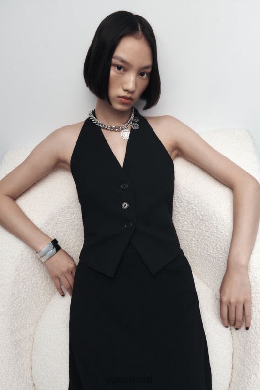 Zara mündilinkide kaelakee naised hõbedane tarvikud 42F0H764