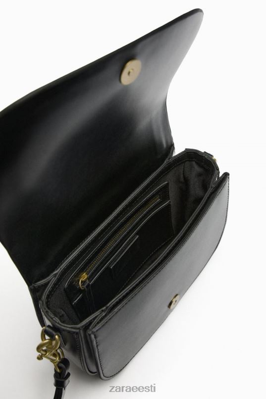 Zara crossbody kott naised must tarvikud 42F0H751