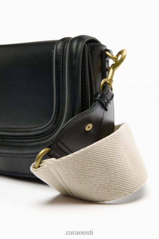 Zara crossbody kott naised must tarvikud 42F0H751