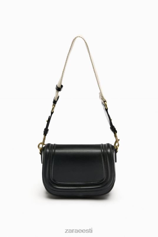 Zara crossbody kott naised must tarvikud 42F0H751