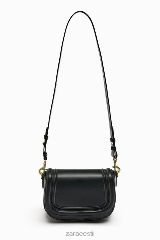 Zara crossbody kott naised must tarvikud 42F0H751
