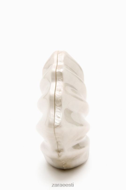 Zara kunstpärliga karbikott naised valge tarvikud 42F0H755