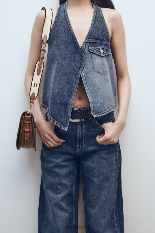 Zara ülaõmmeldud crossbody kott naised originaal tarvikud 42F0H752