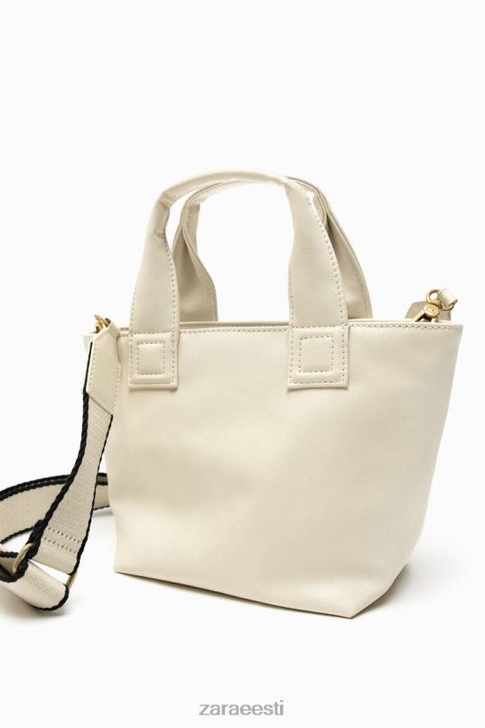 Zara miniostleja naised ekru tarvikud 42F0H744