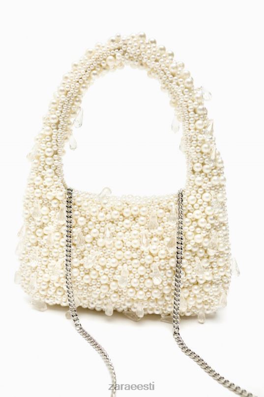 Zara pärlitest õlakott naised originaal tarvikud 42F0H754