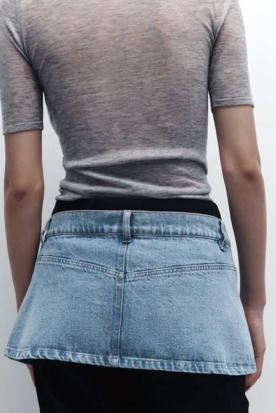 Zara teksarihm naised sinine tarvikud 42F0H768