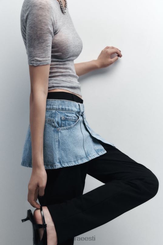 Zara teksarihm naised sinine tarvikud 42F0H768