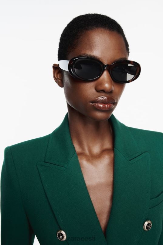 Zara kohandatud kahe rinnaga bleiser naised roheline Riietus 42F0H152