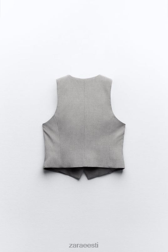 Zara kohandatud vest naised hall Riietus 42F0H139