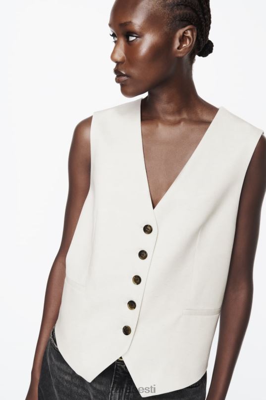 Zara kohandatud vest naised helebeež Riietus 42F0H157