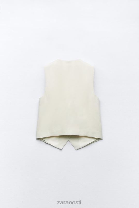Zara kohandatud vest naised helebeež Riietus 42F0H157