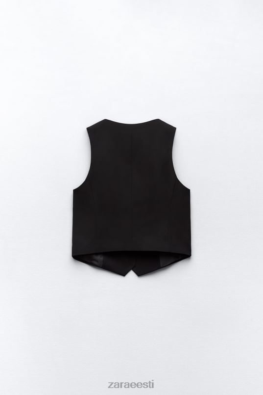 Zara kohandatud vest naised must Riietus 42F0H145