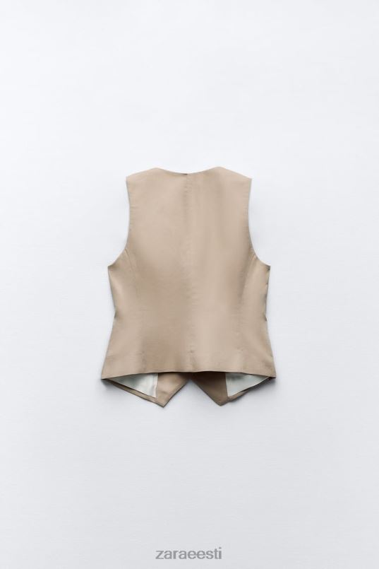Zara linasegu vest naised liiv Riietus 42F0H150